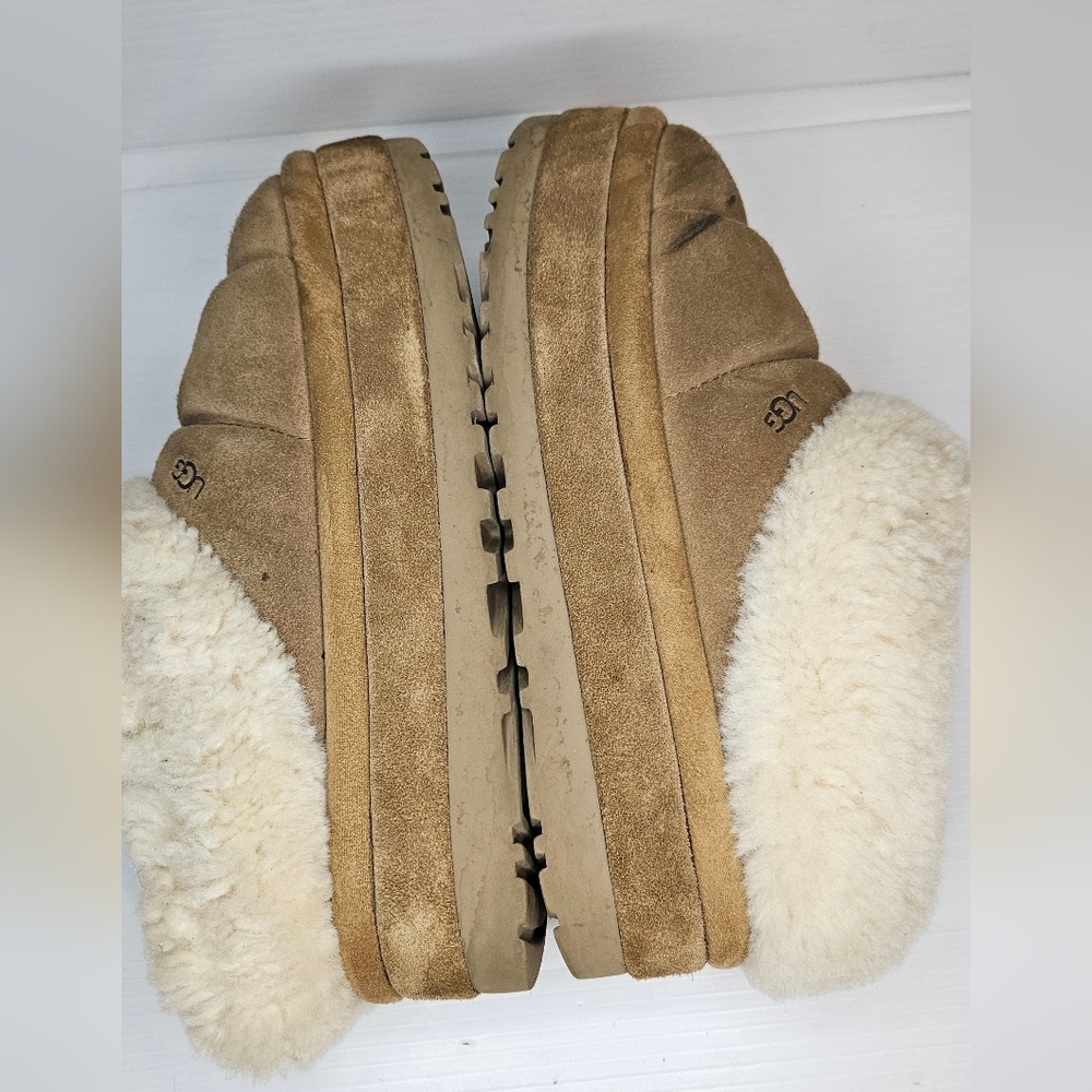 UGG Tazzlita Platform Slippers Size 8 - Picture 4 of 9